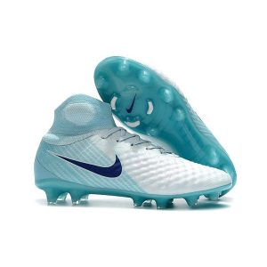 Nike Magista Obra II Elite DF FG Bílý Modrý